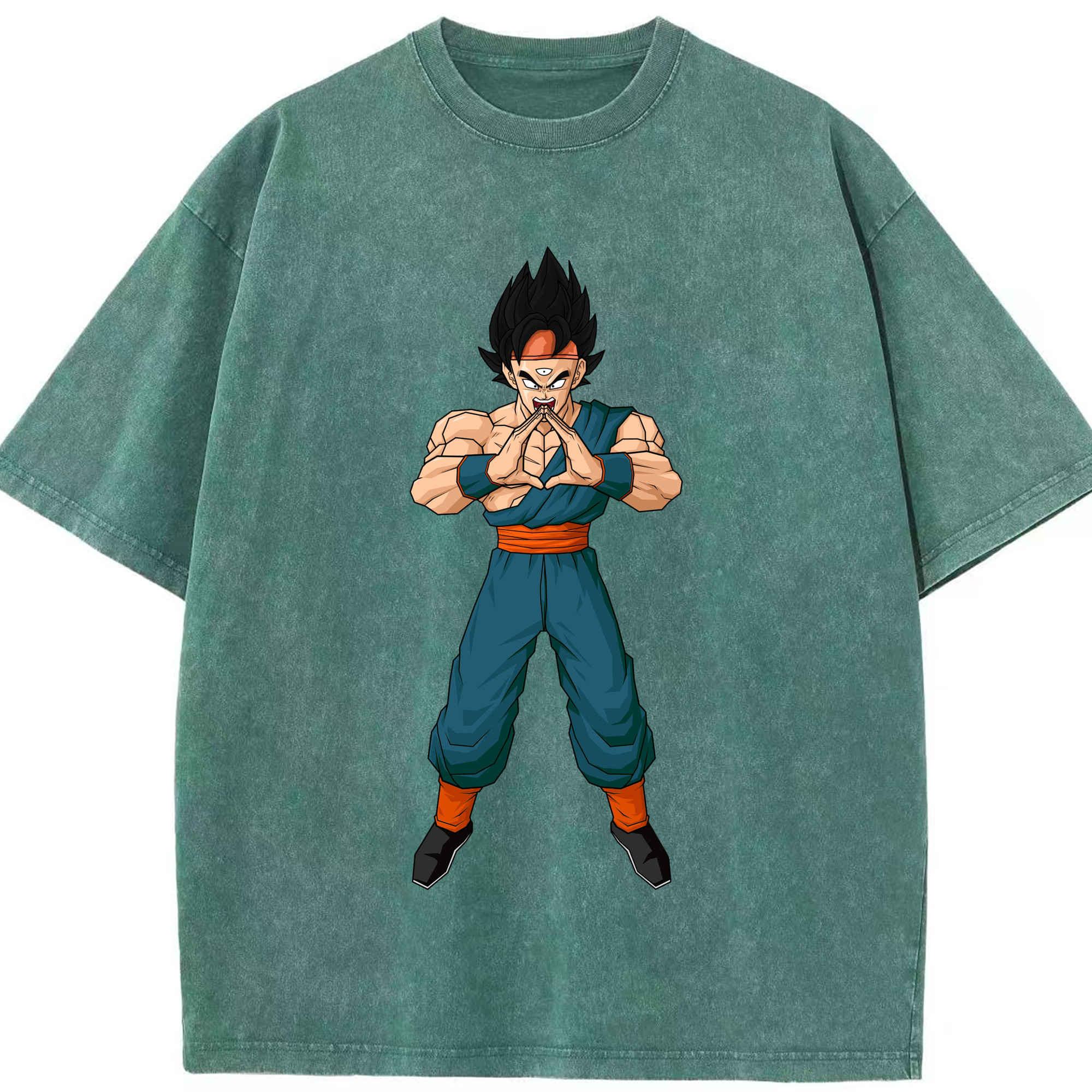 （画像用） ドラゴンボール DRAGON BALL 綿100% ヴィンテージ風 半袖Tシャツ（フロントプリント）